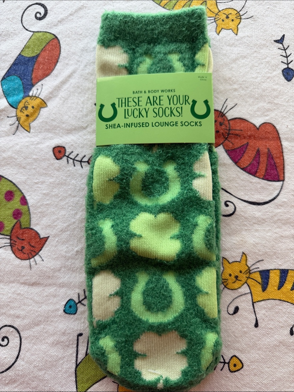 🍀 🧦🍀 BATH & BODY WORKS SHEA INFUSHED LOUNGE SOCKS 🍀🧦🍀 NWT 🍀🧦🍀